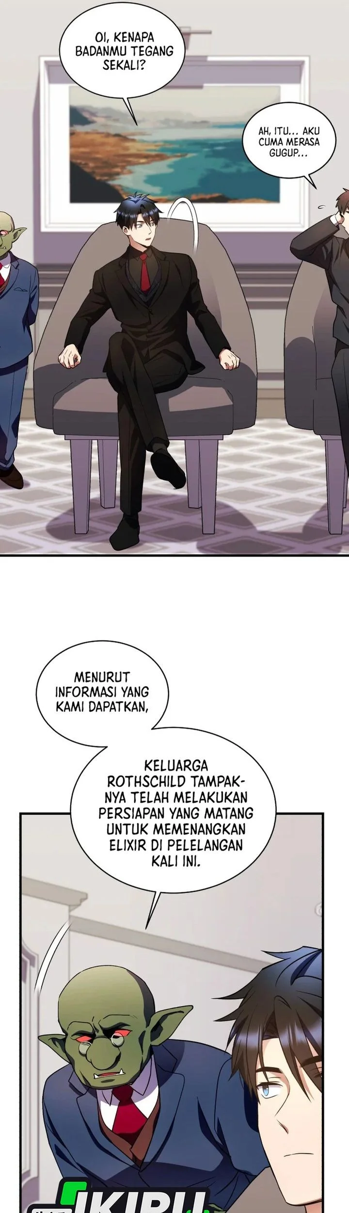 Even the Absolute Being Is a First-Time Dad Chapter 36 Gambar 73