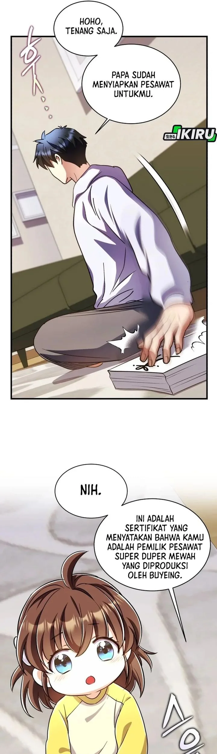 Even the Absolute Being Is a First-Time Dad Chapter 38 Gambar 55