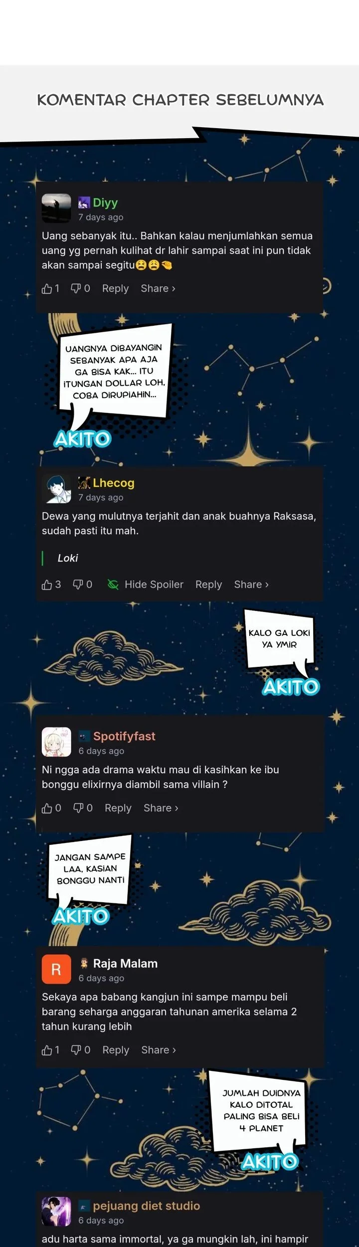 Even the Absolute Being Is a First-Time Dad Chapter 38 Gambar 74