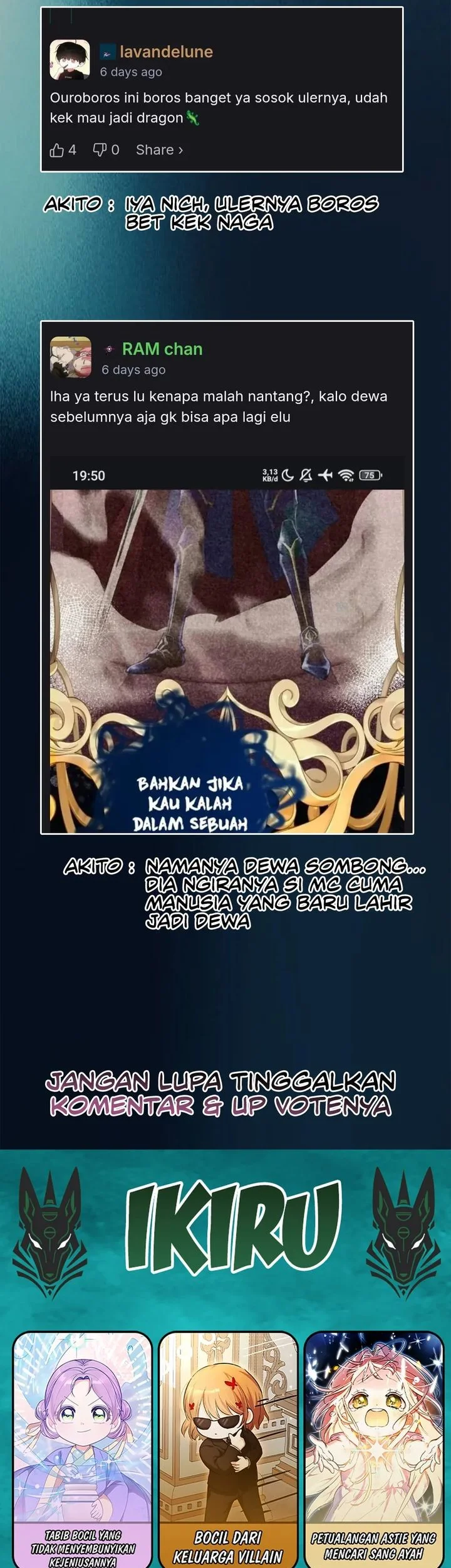 Even the Absolute Being Is a First-Time Dad Chapter 42 Gambar 79