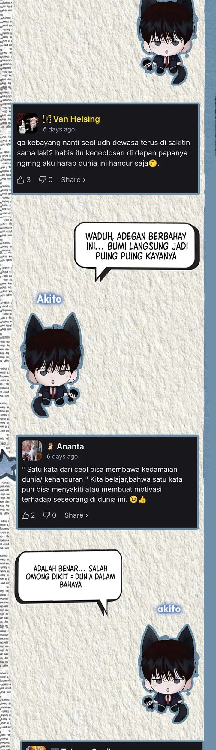 Even the Absolute Being Is a First-Time Dad Chapter 43 Gambar 75