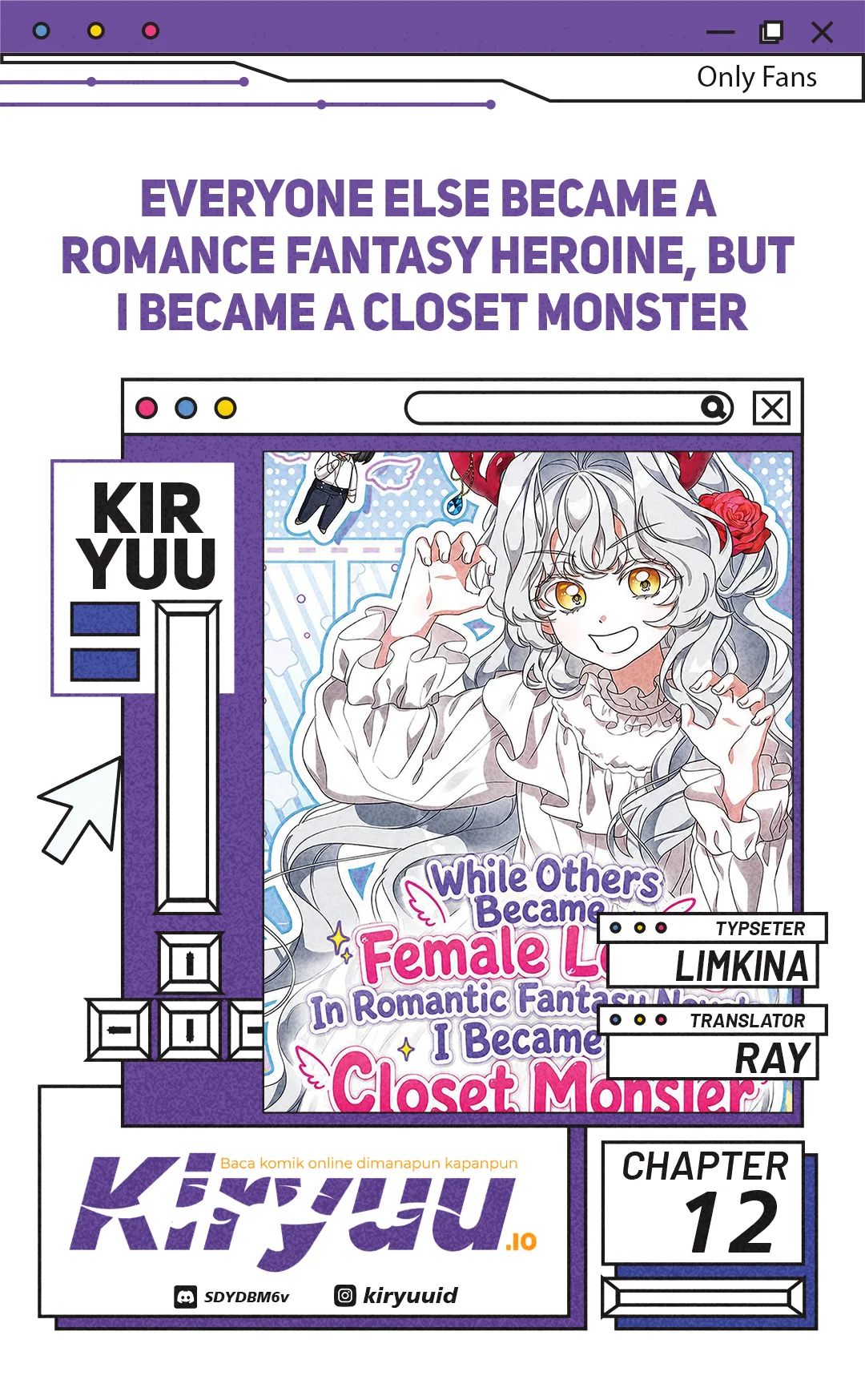 Komik Everyone Else Became a Romance Fantasy Heroine, But I Became a Closet Monster Chapter 12 gambar 1