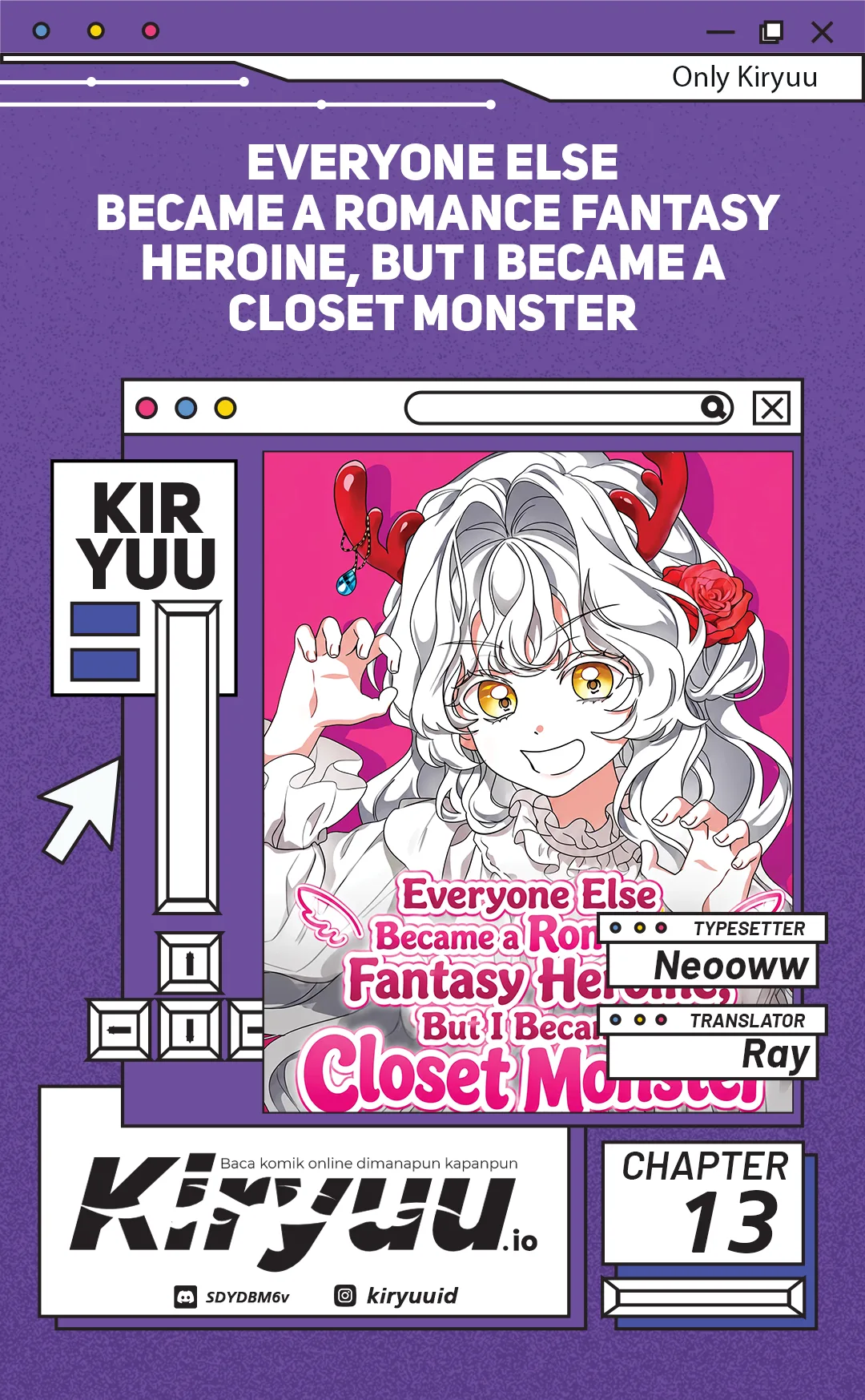 Everyone Else Became a Romance Fantasy Heroine, But I Became a Closet Monster Chapter 13 halaman 2