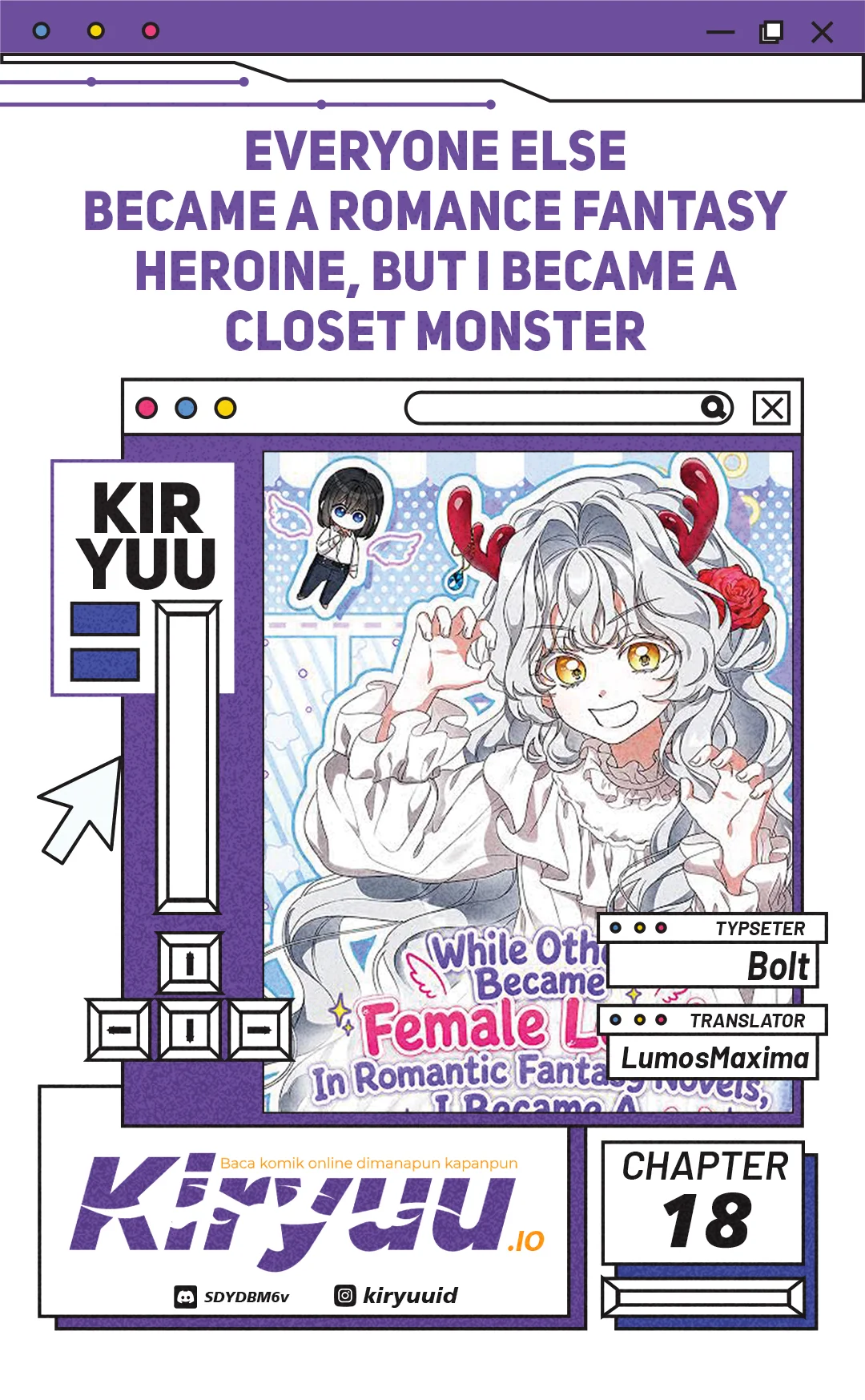 Everyone Else Became a Romance Fantasy Heroine, But I Became a Closet Monster Chapter 18 halaman 2