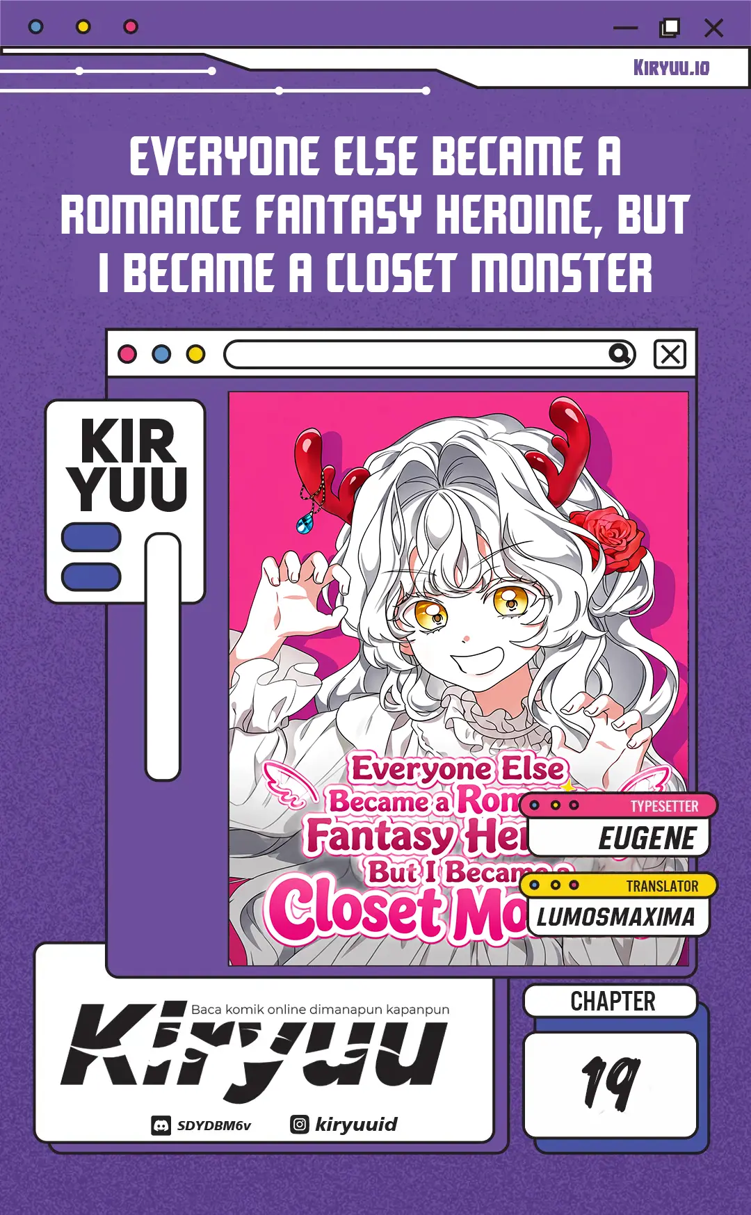 Everyone Else Became a Romance Fantasy Heroine, But I Became a Closet Monster Chapter 19 halaman 2