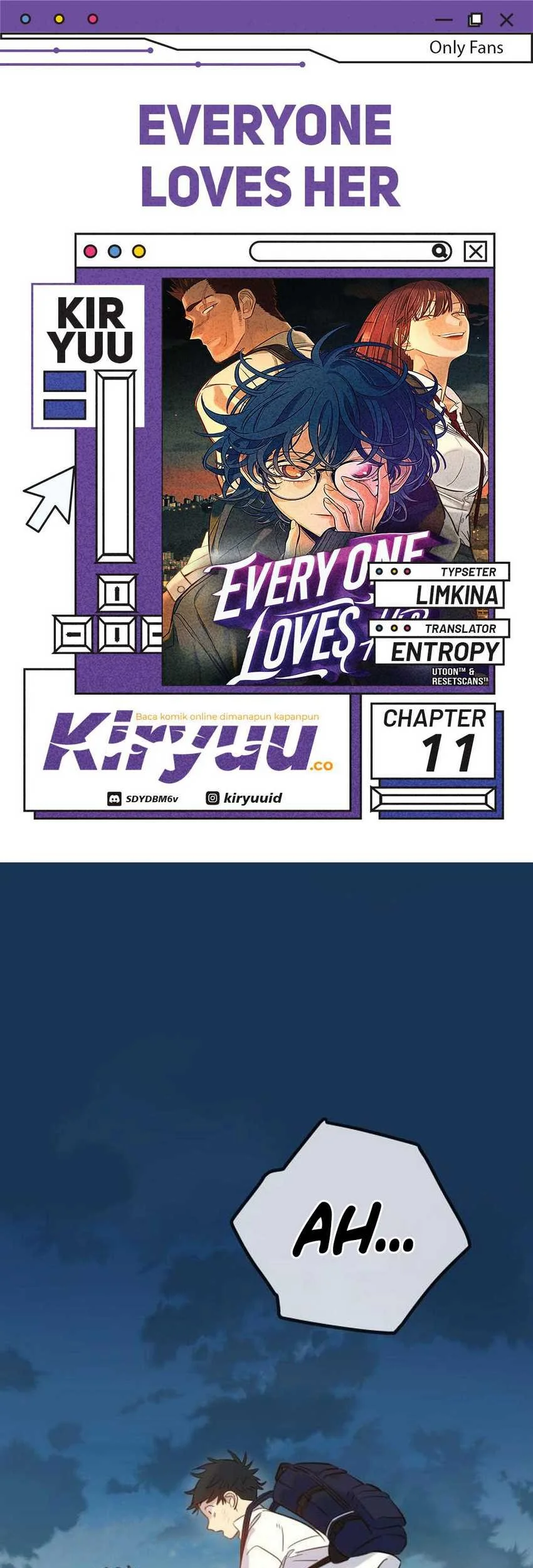 Komik Everyone Loves Her Chapter 11 gambar 1