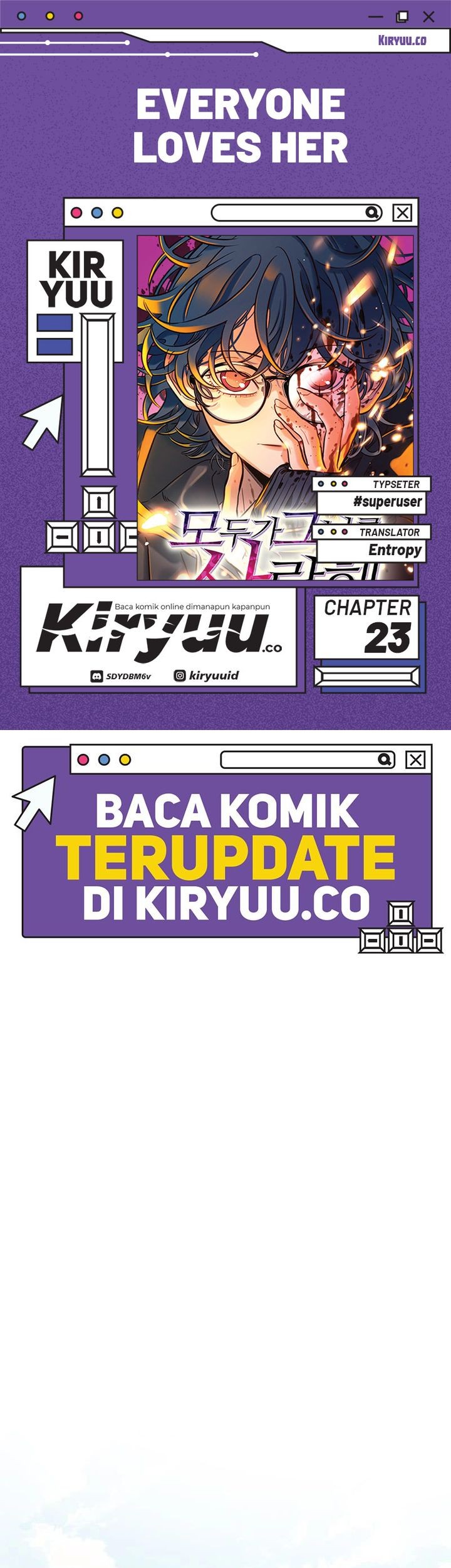 Baca Komik Everyone Loves Her Chapter 23 Gambar 1
