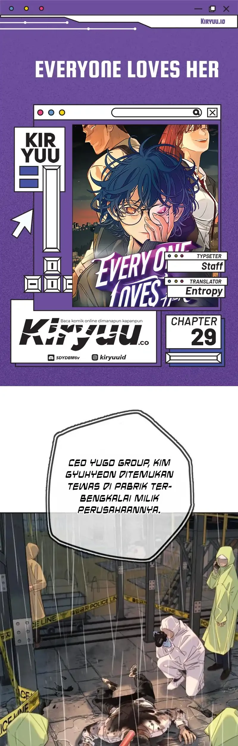 Komik Everyone Loves Her Chapter 29 gambar 1