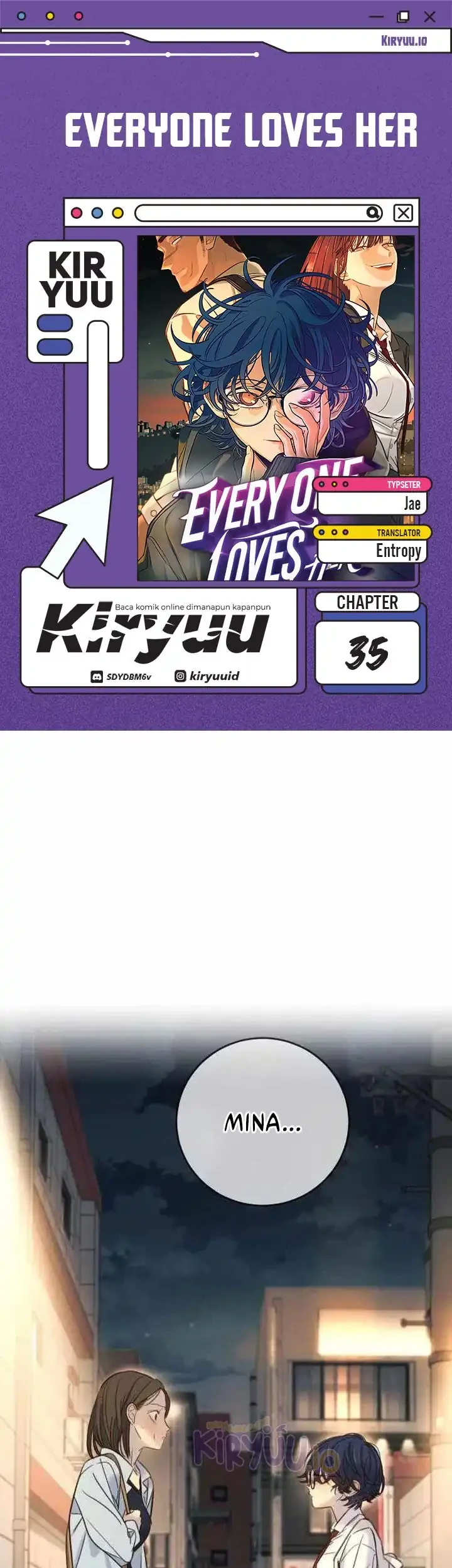 Komik Everyone Loves Her Chapter 35 gambar 1