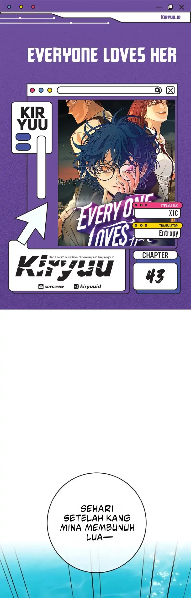 Komik Everyone Loves Her Chapter 43 gambar 1