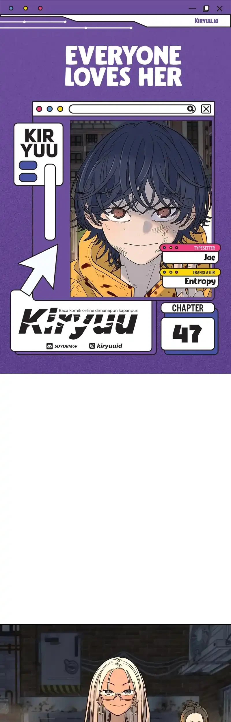 Komik Everyone Loves Her Chapter 47 gambar 1