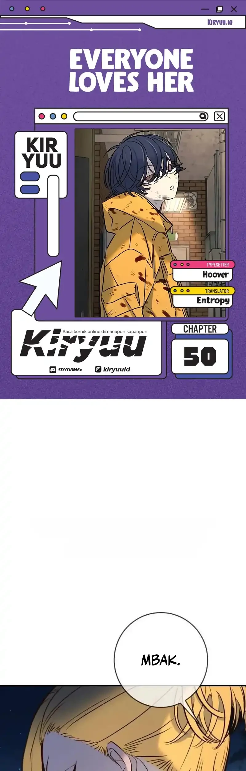 Komik Everyone Loves Her Chapter 50 gambar 1