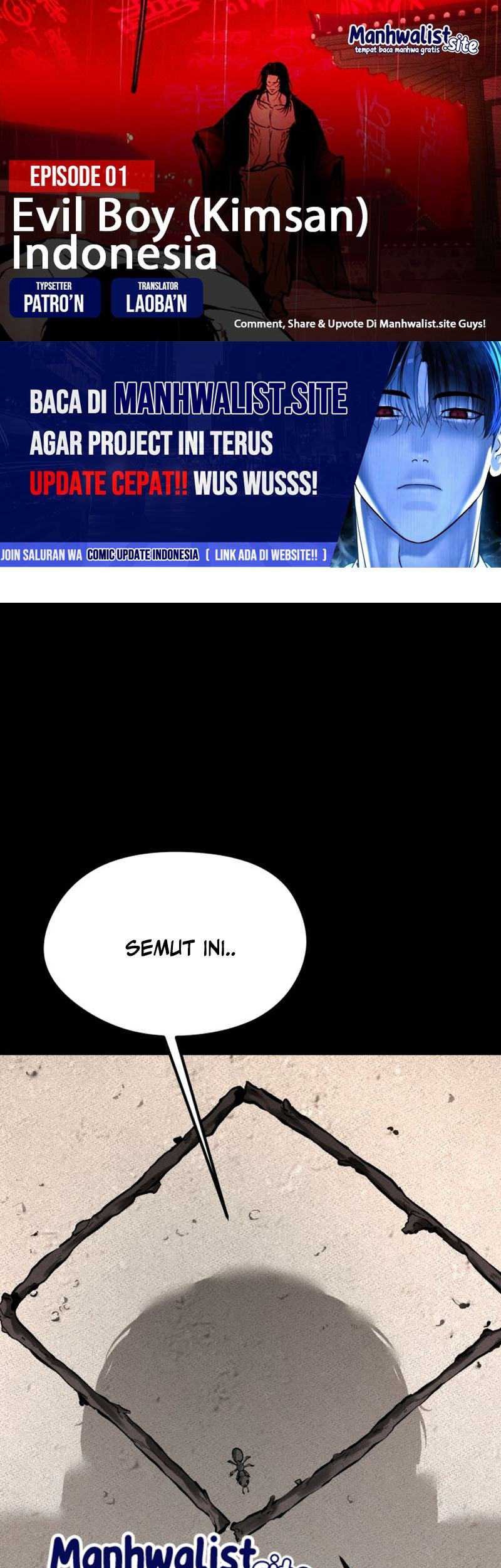 Baca Komik Evil Boy (Kimsan) Chapter 1 Gambar 1