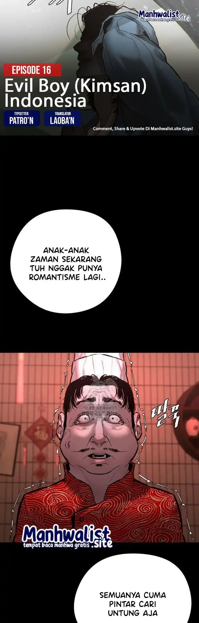 Baca Komik Evil Boy (Kimsan) Chapter 16 Gambar 1