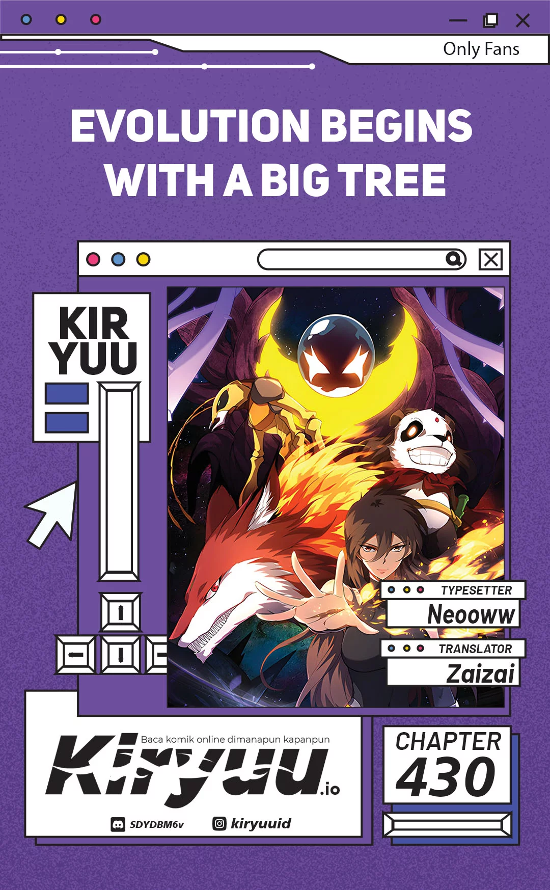 Baca Komik Evolution Begins With A Big Tree Chapter 430 Gambar 1