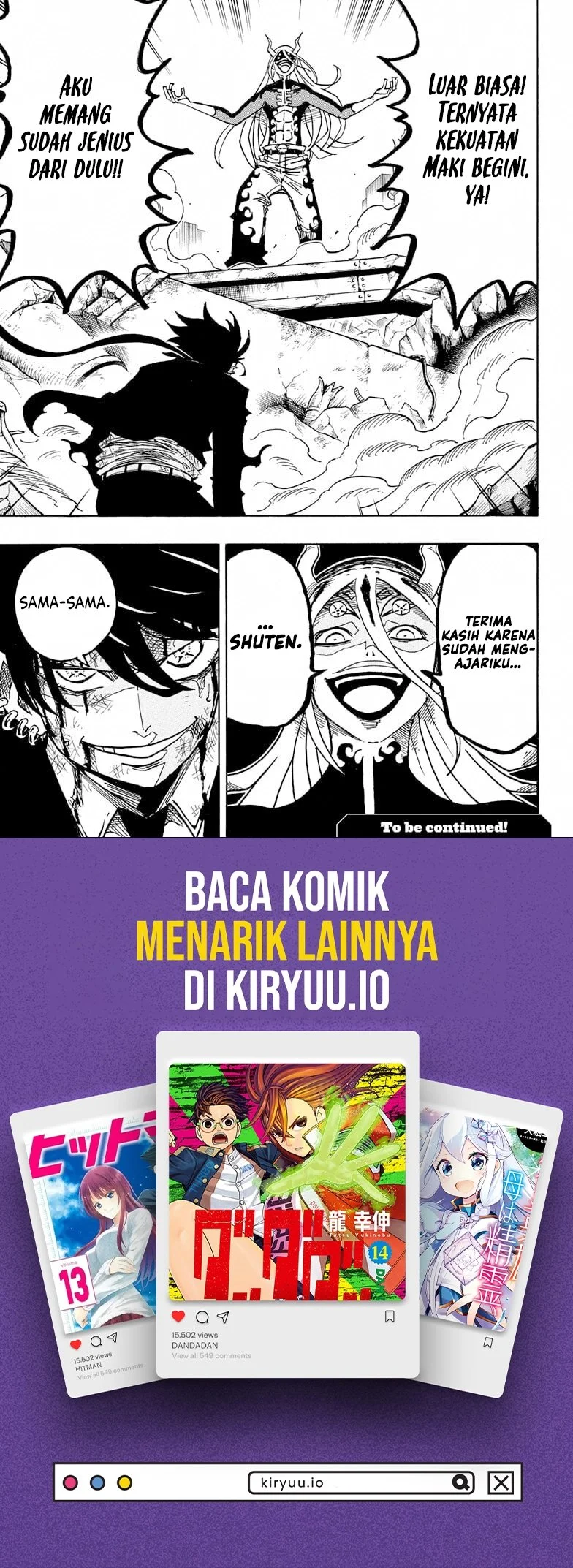 Exorcist no Kiyoshi-kun Chapter 76 Gambar 19