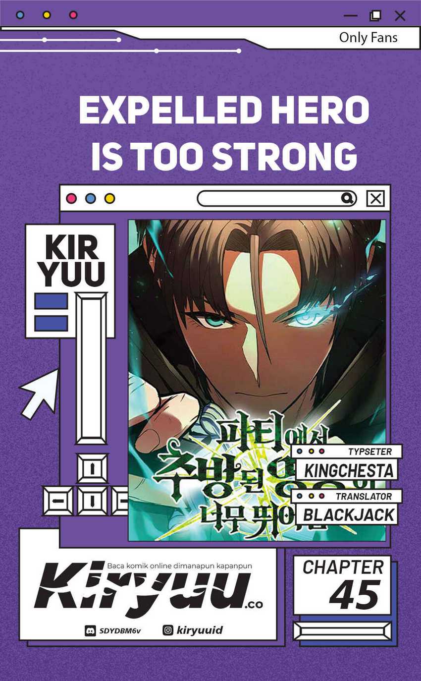 Baca Komik Expelled Hero Is Too Strong Chapter 45 Gambar 1