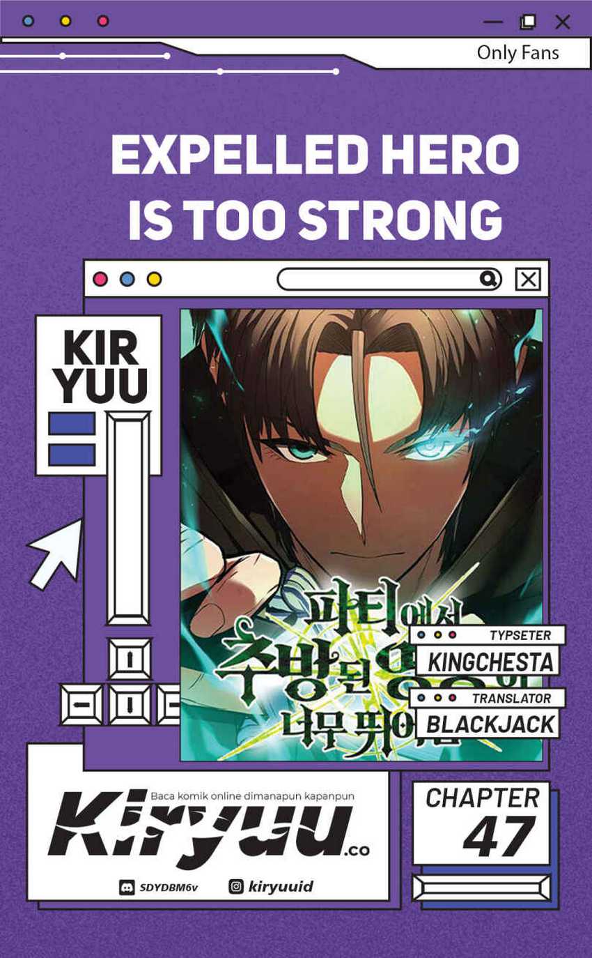 Komik Expelled Hero Is Too Strong Chapter 47 gambar nomor 1