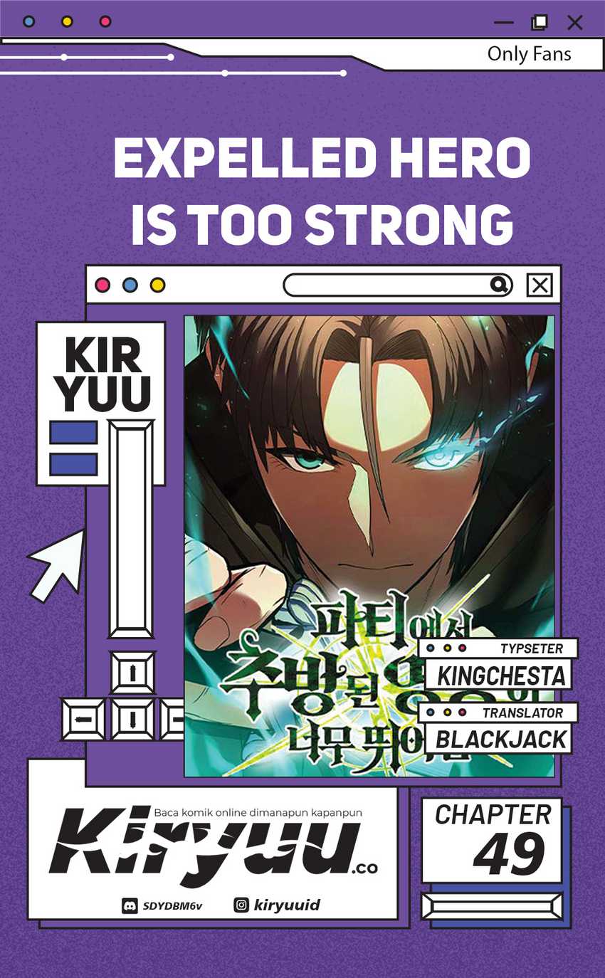 Baca Komik Expelled Hero Is Too Strong Chapter 49 Gambar 1