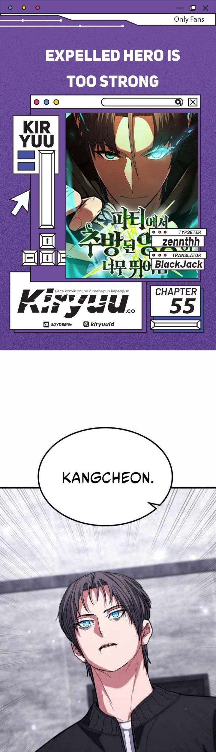 Baca Komik Expelled Hero Is Too Strong Chapter 55 Gambar 1