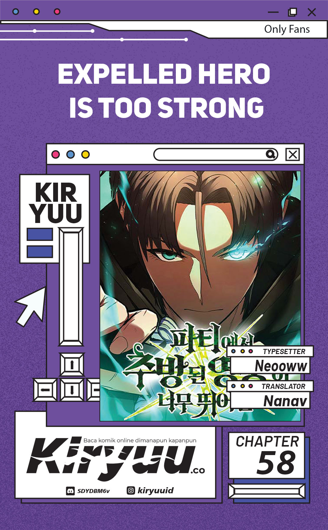Baca Komik Expelled Hero Is Too Strong Chapter 58 Gambar 1