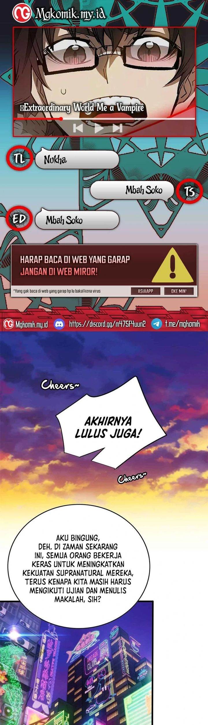 Baca Komik Extraordinary World?! Me… A Vampire?! Chapter 1 Gambar 1