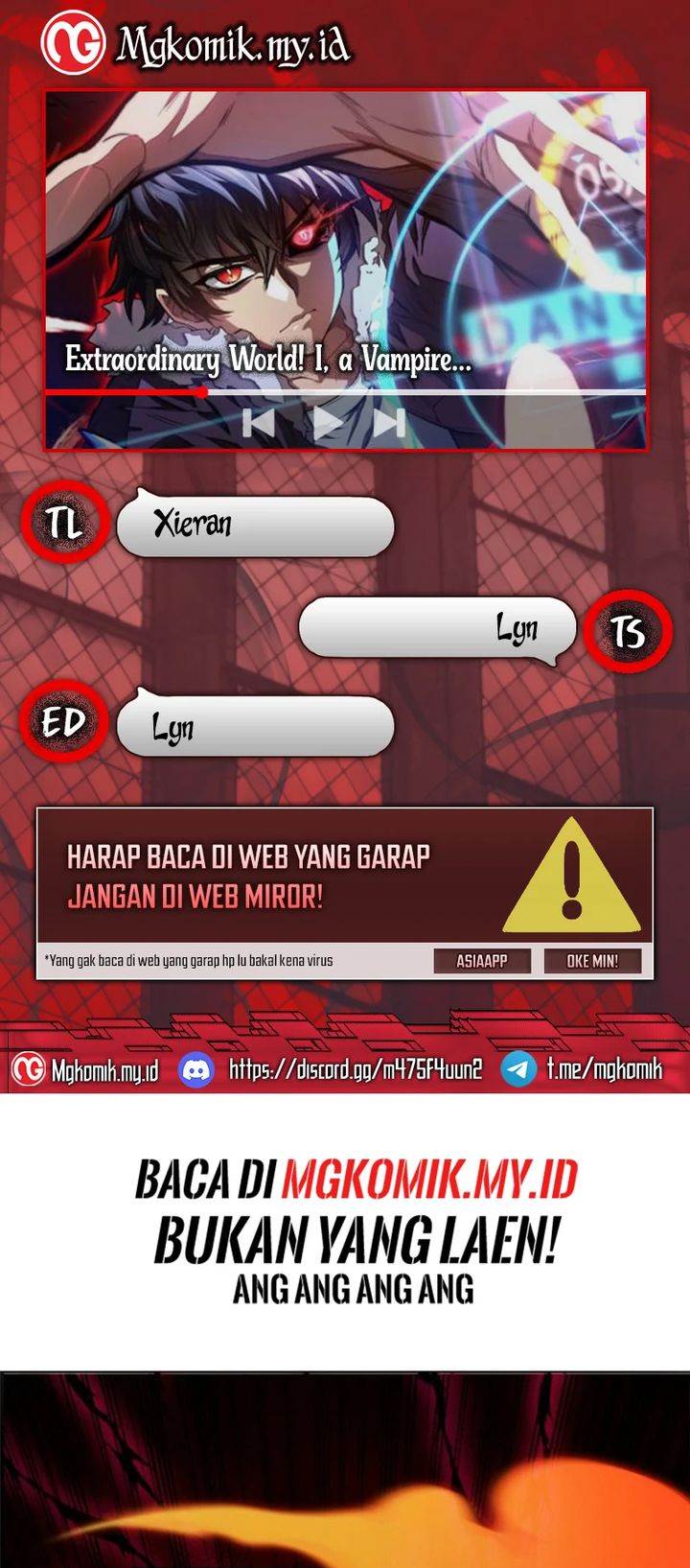 Baca Komik Extraordinary World?! Me… A Vampire?! Chapter 15 Gambar 1
