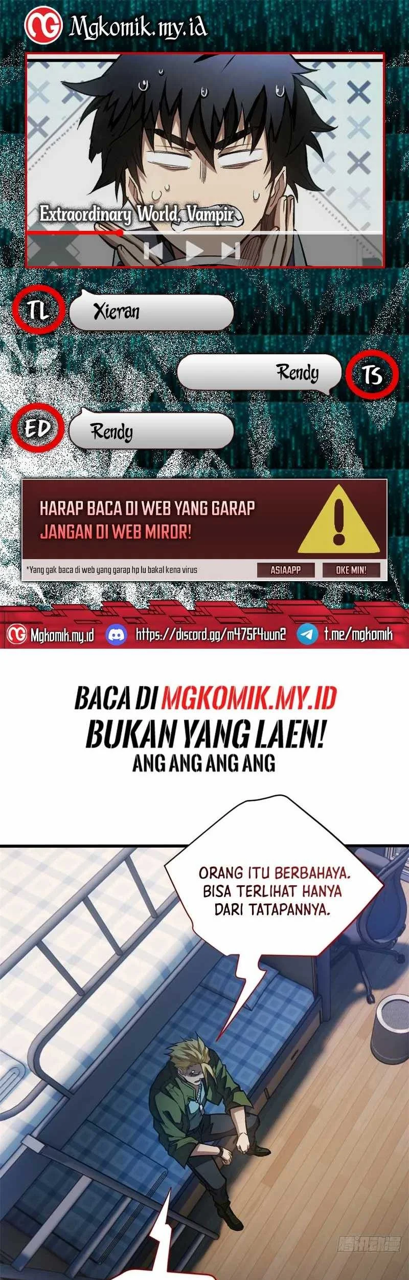 Baca Komik Extraordinary World?! Me… A Vampire?! Chapter 16 Gambar 1