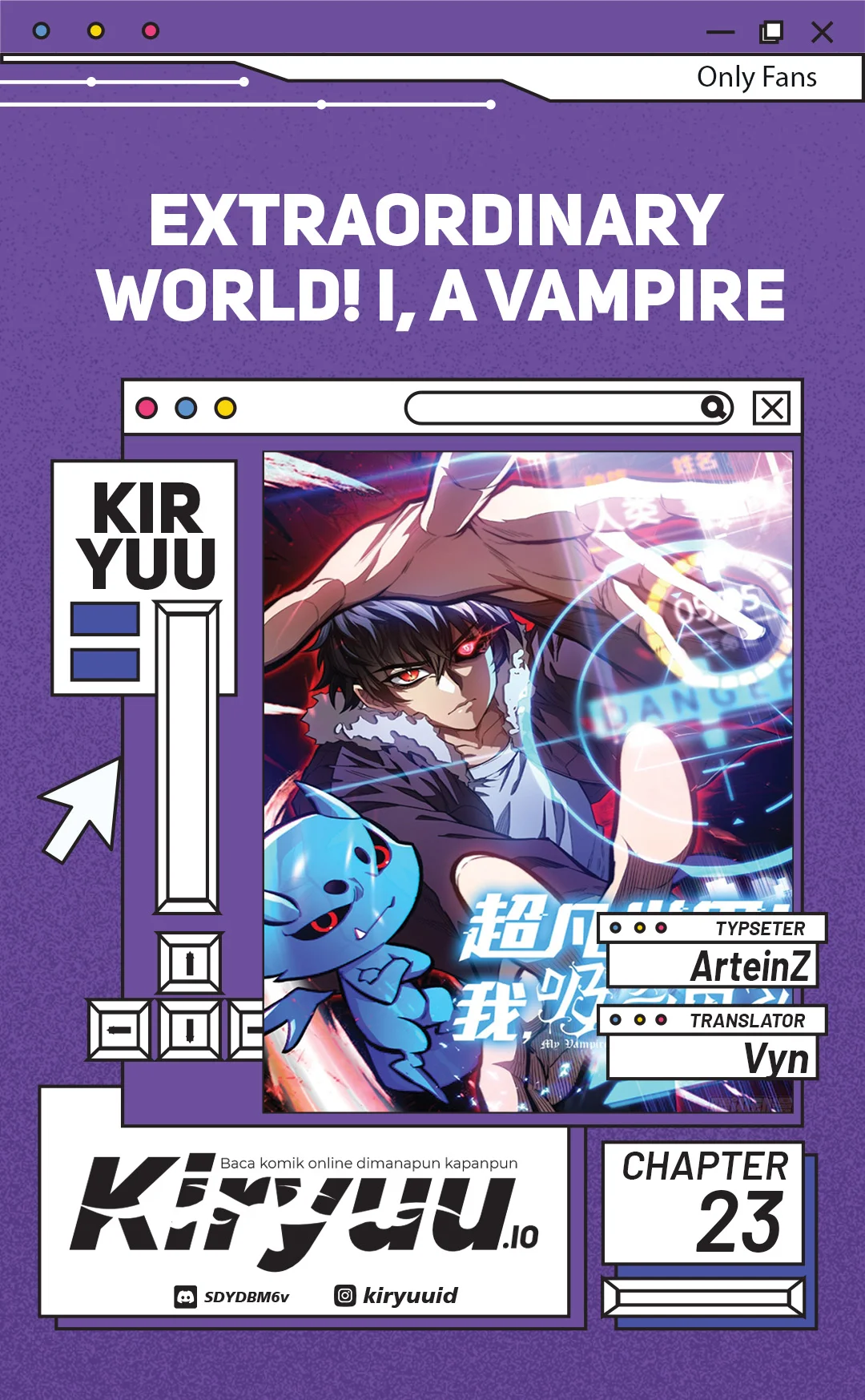 Baca Komik Extraordinary World?! Me… A Vampire?! Chapter 23 Gambar 1