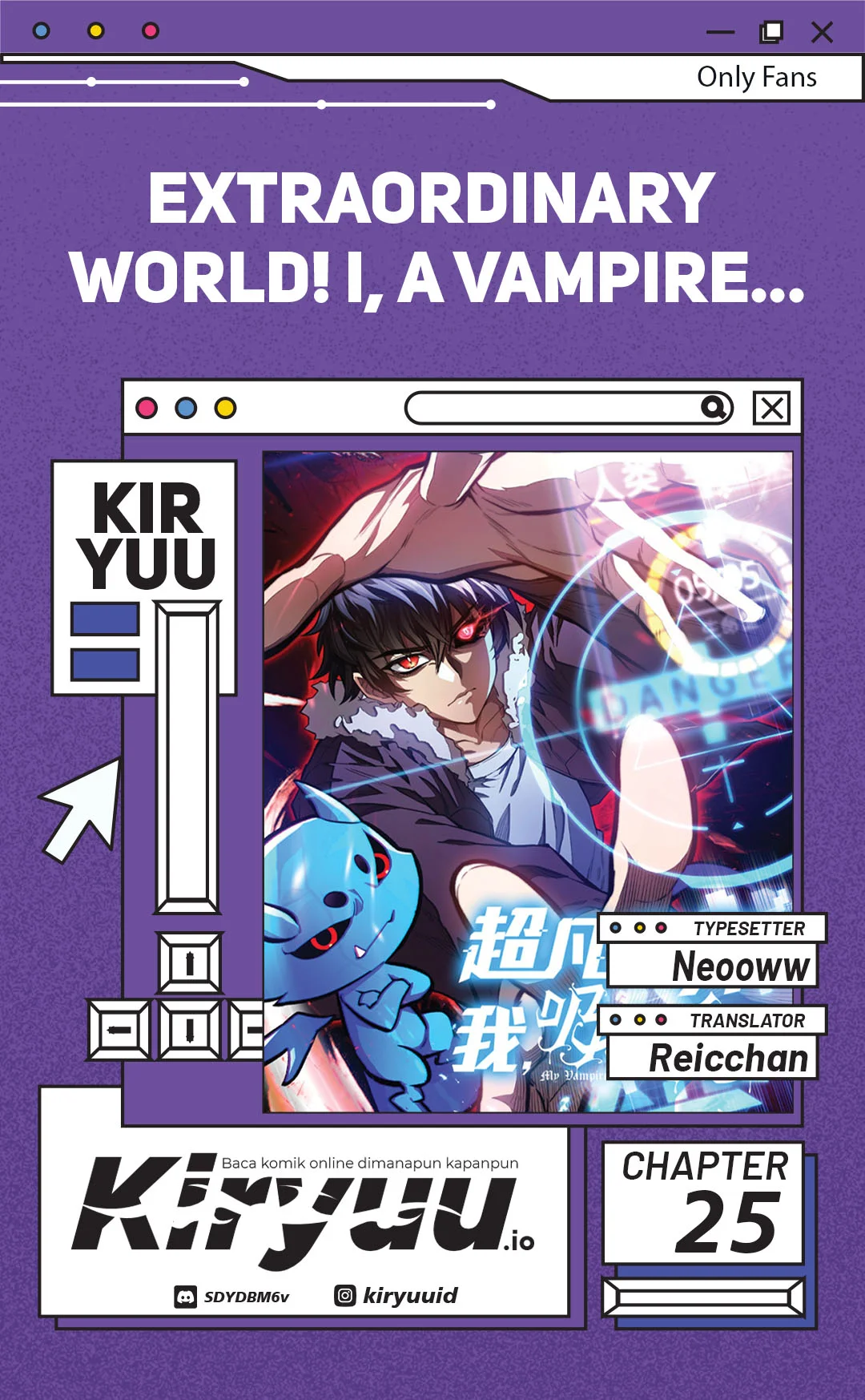 Baca Komik Extraordinary World?! Me… A Vampire?! Chapter 25 Gambar 1