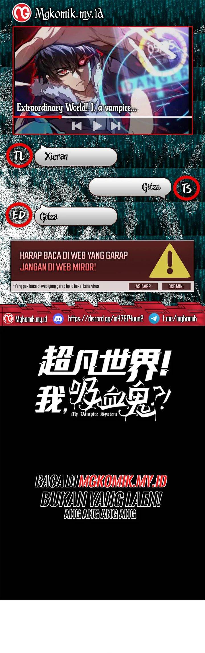 Baca Komik Extraordinary World?! Me… A Vampire?! Chapter 3 Gambar 1