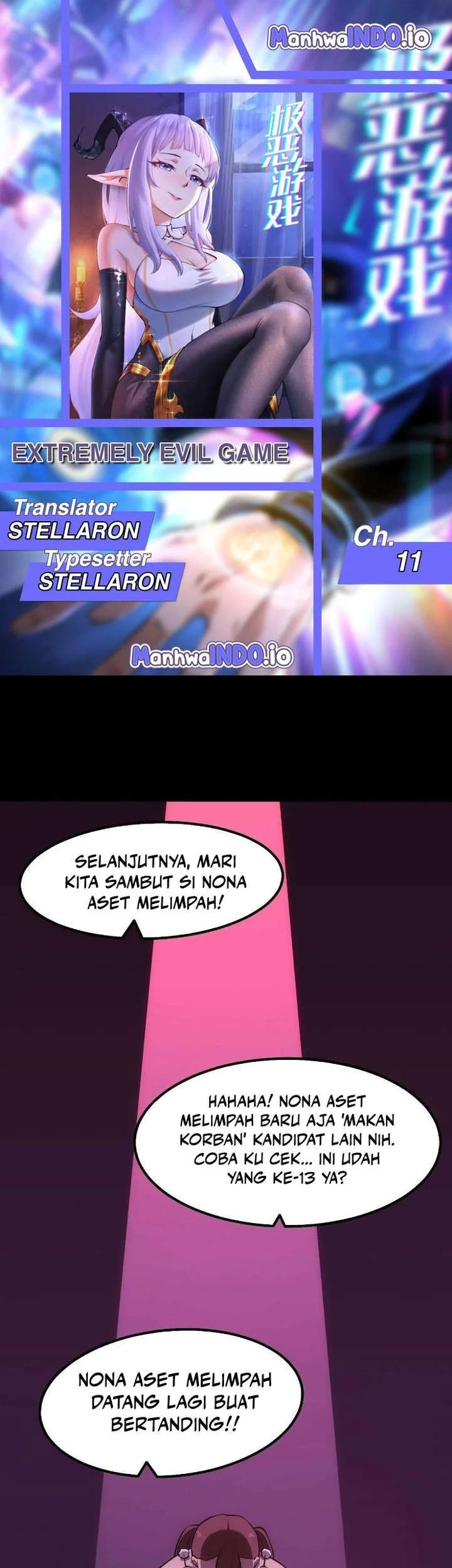 Komik Extremely Evil Game Chapter 11 gambar nomor 1