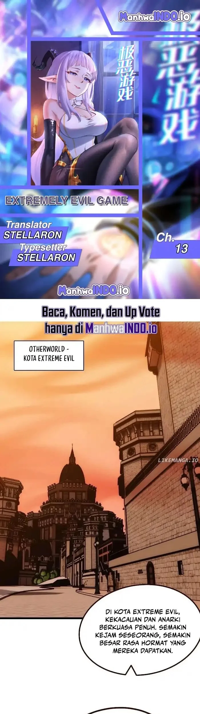 Komik Extremely Evil Game Chapter 13 gambar nomor 1