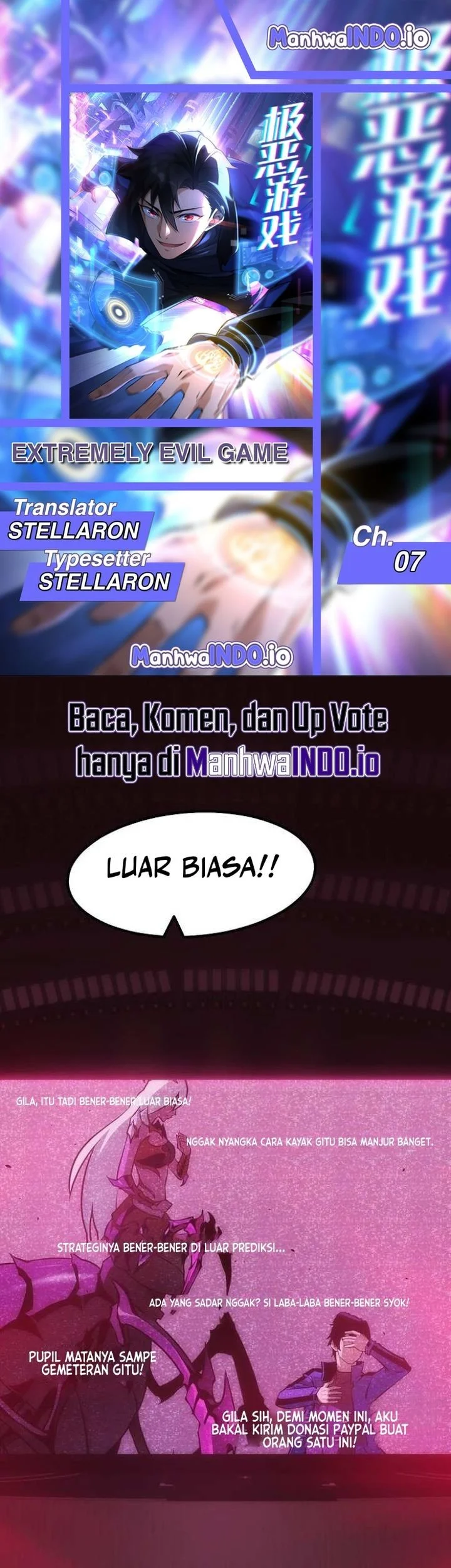 extremely evil game chapter 7 - Page 1