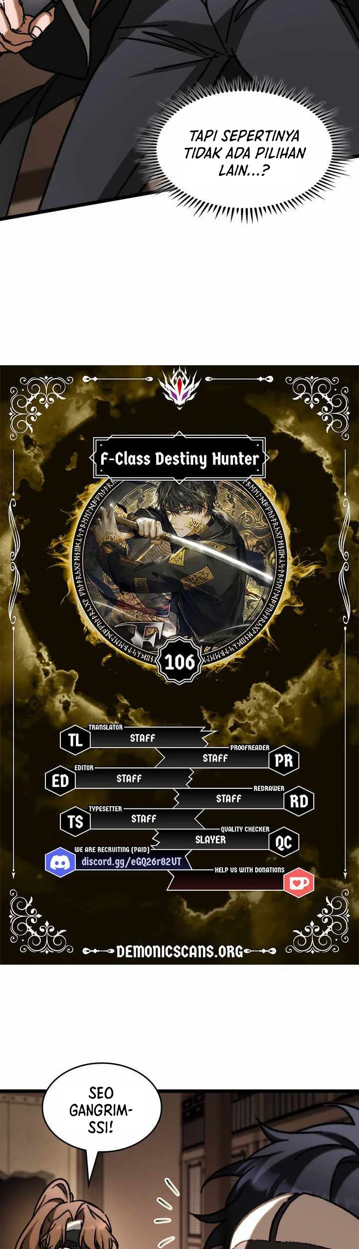 F-Class Destiny Hunter Chapter 106 Gambar 4