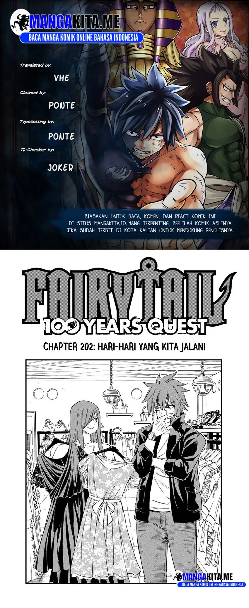 Komik Fairy Tail: 100 Years Quest Chapter 202 gambar 1