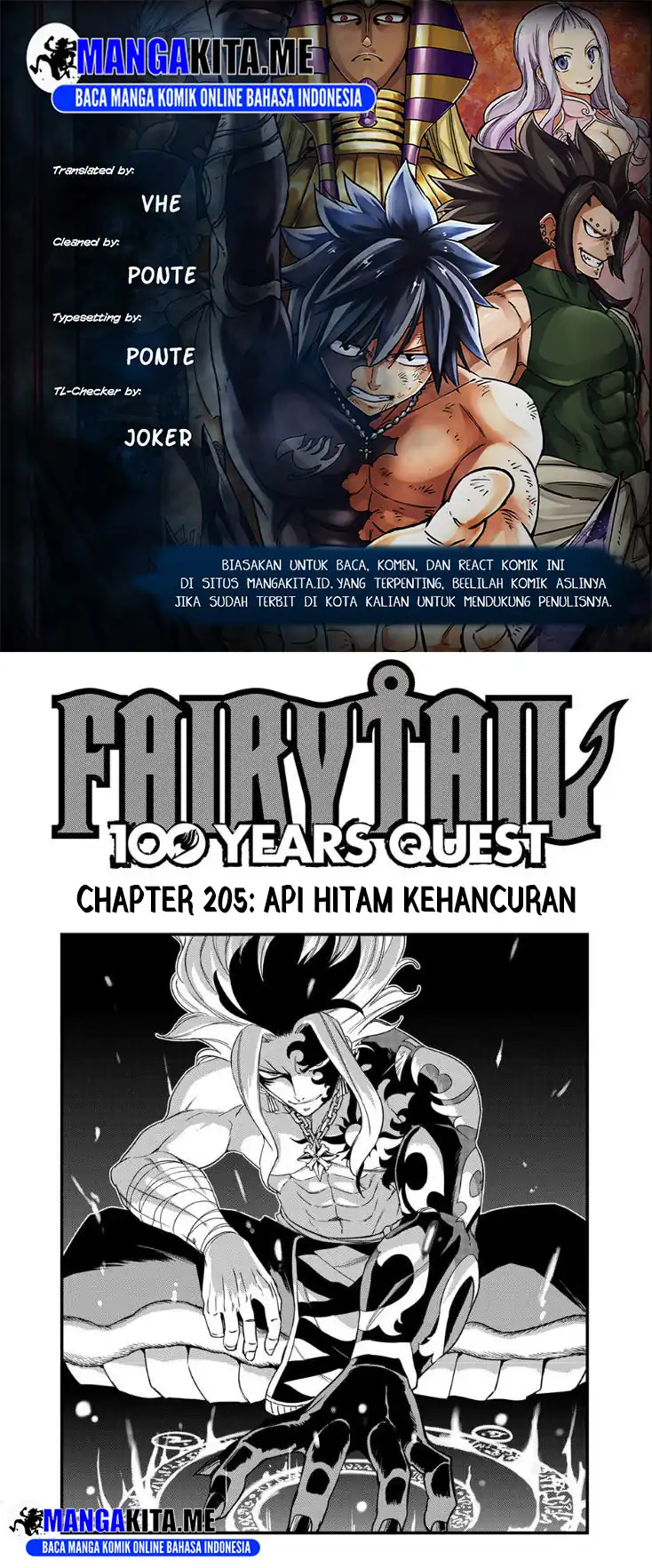 Komik Fairy Tail: 100 Years Quest Chapter 205 gambar 1