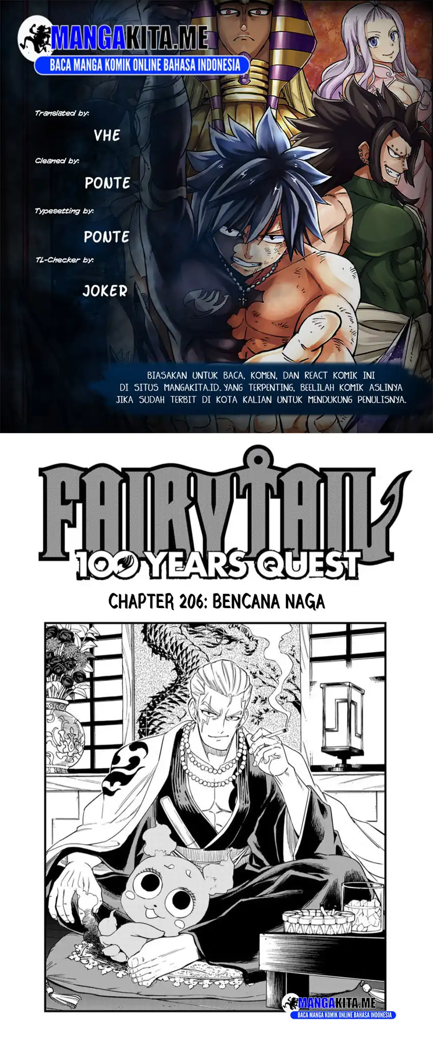 Komik Fairy Tail: 100 Years Quest Chapter 206 gambar 1