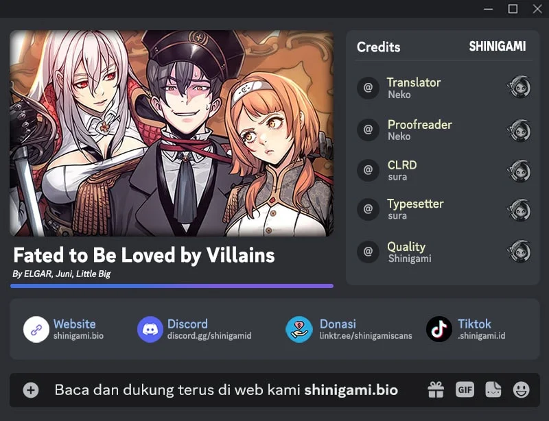 Komik Fated To Be Loved By Villains Chapter 45 gambar nomor 1