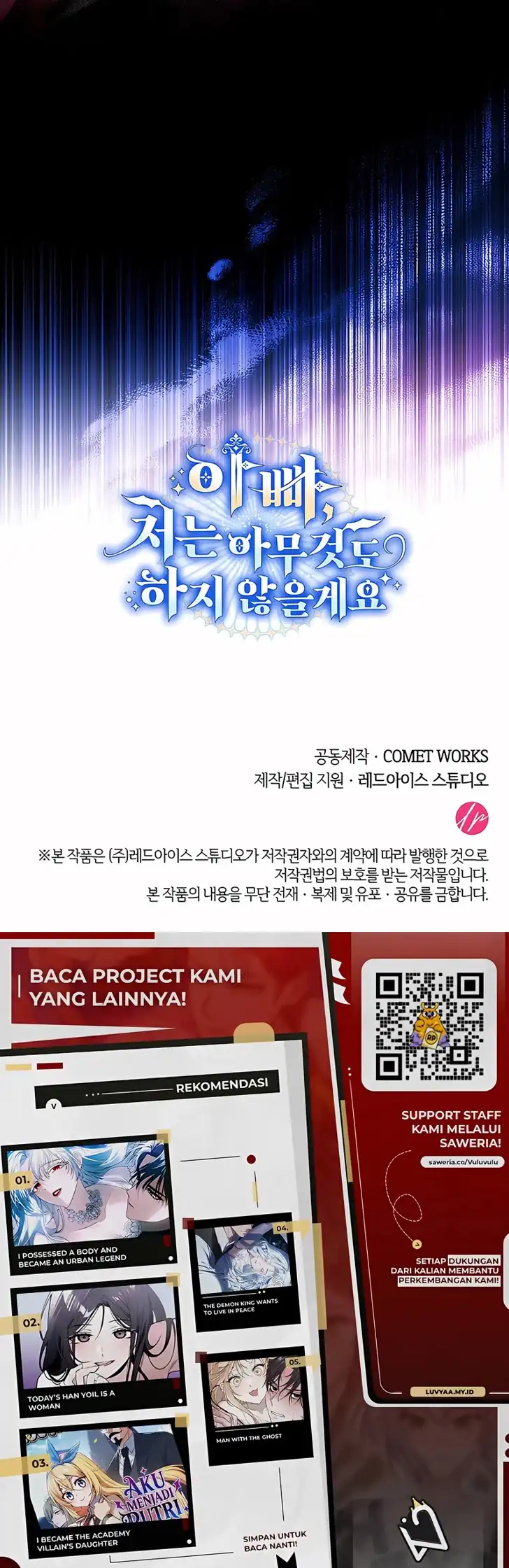 Father, I Won’t Do Anything Chapter 82 Gambar 52