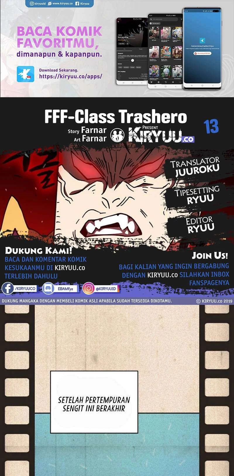 Komik FFF-Class Trashero Chapter 13 gambar 1