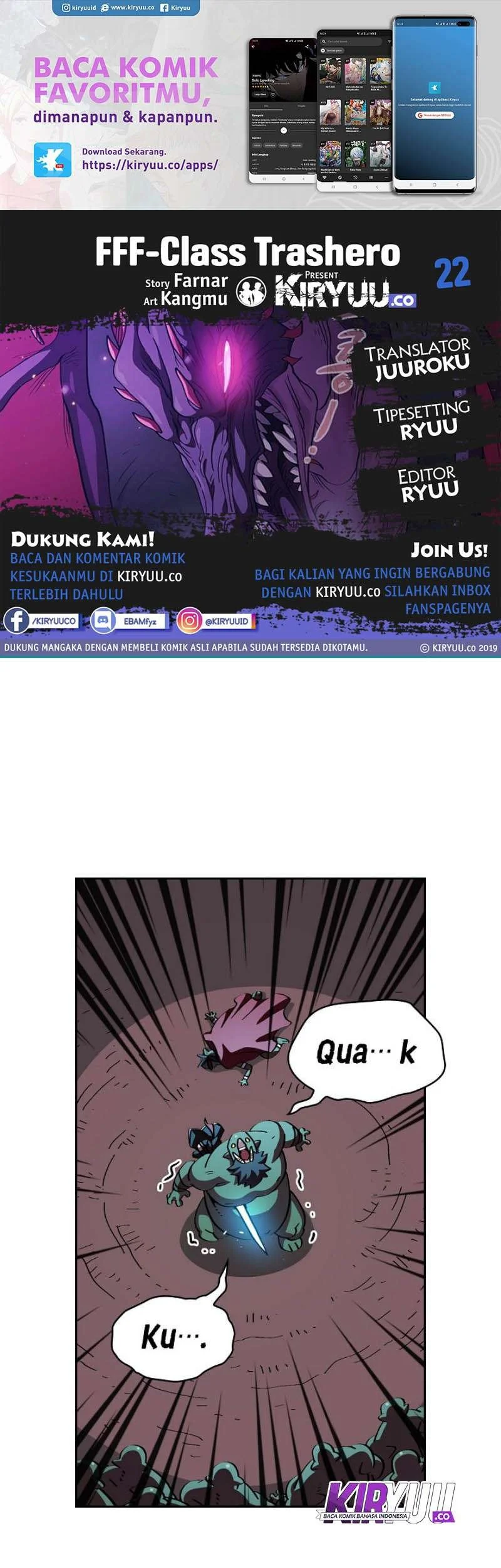 Komik FFF-Class Trashero Chapter 22 gambar 1