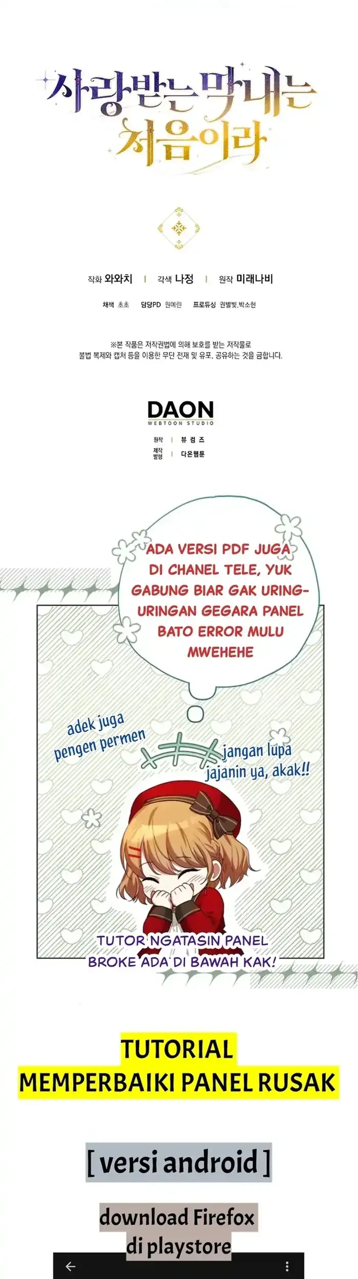 First Time as a Loved Youngest Child Chapter 77 Gambar 40