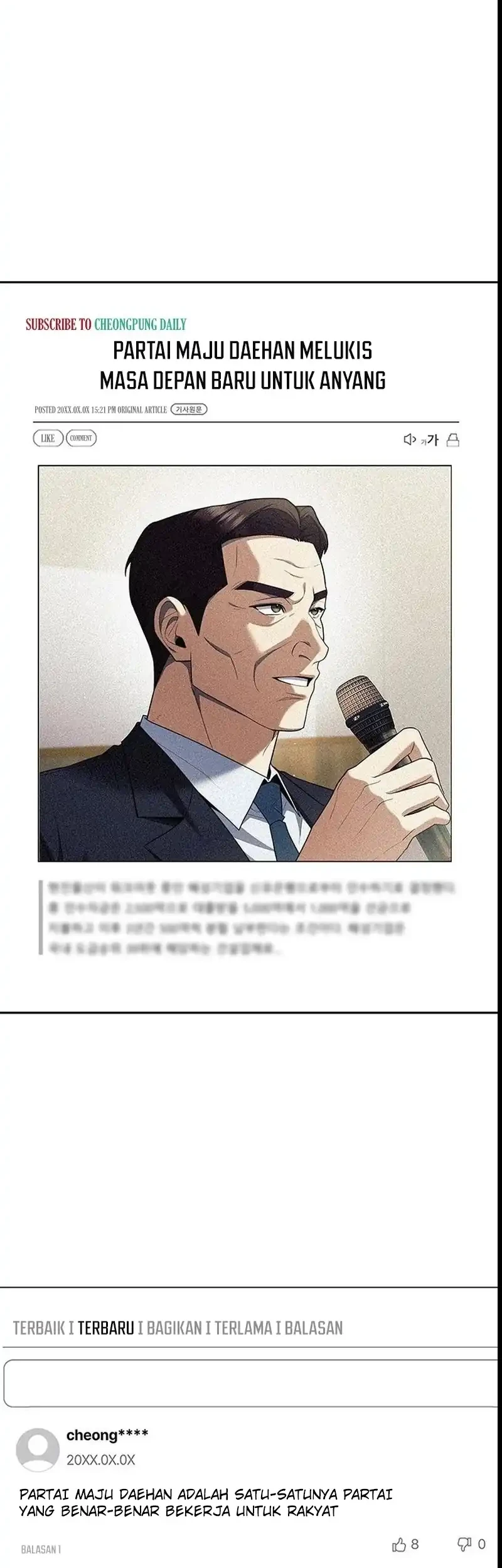 foresighting politician the politician who can see the future chapter 3 - Page 2