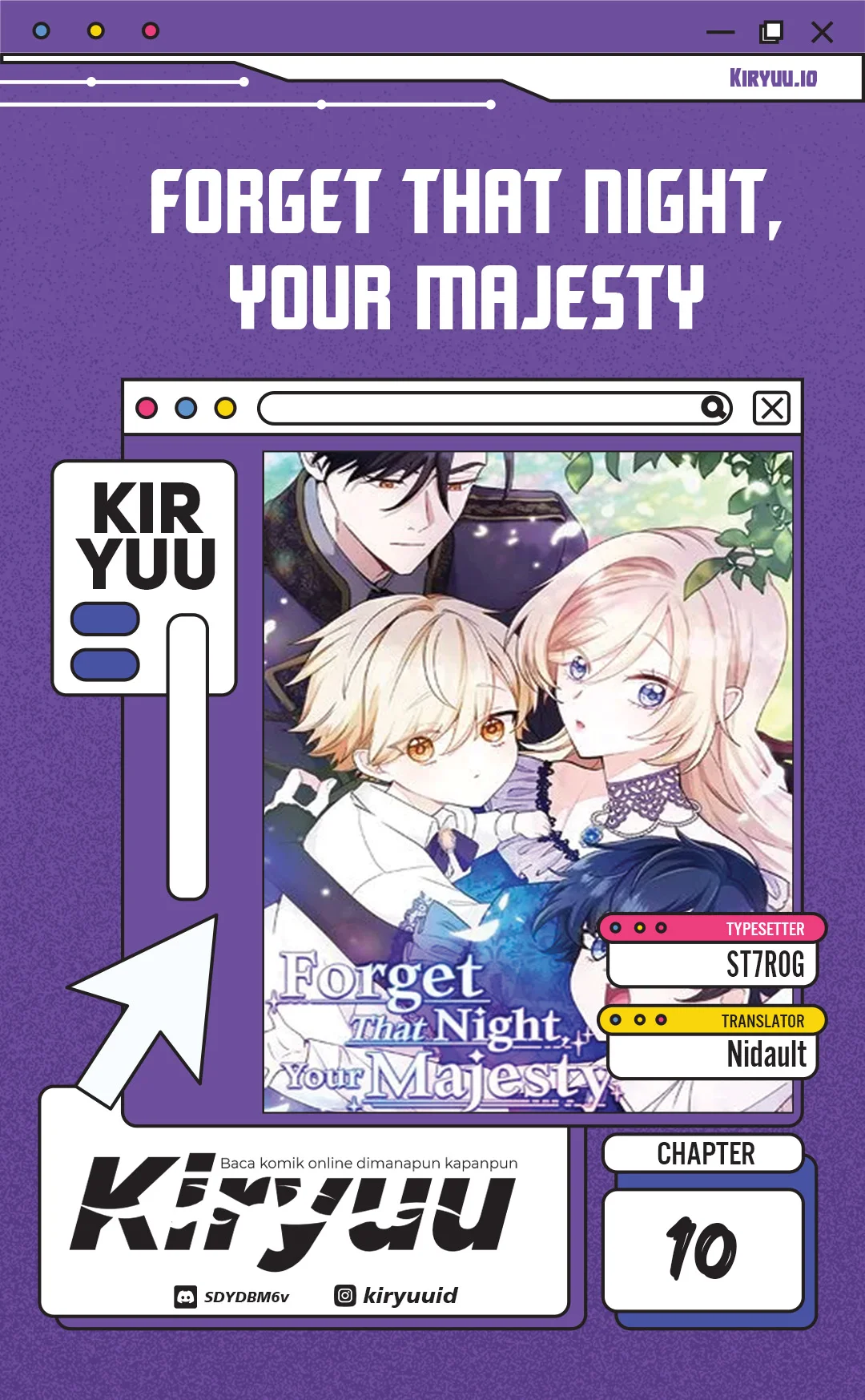 Komik Forget That Night, Your Majesty Chapter 10 gambar 1