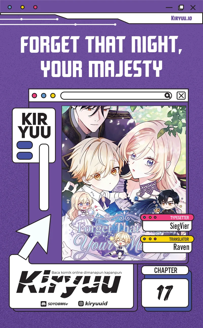 Komik Forget That Night, Your Majesty Chapter 17 gambar 1
