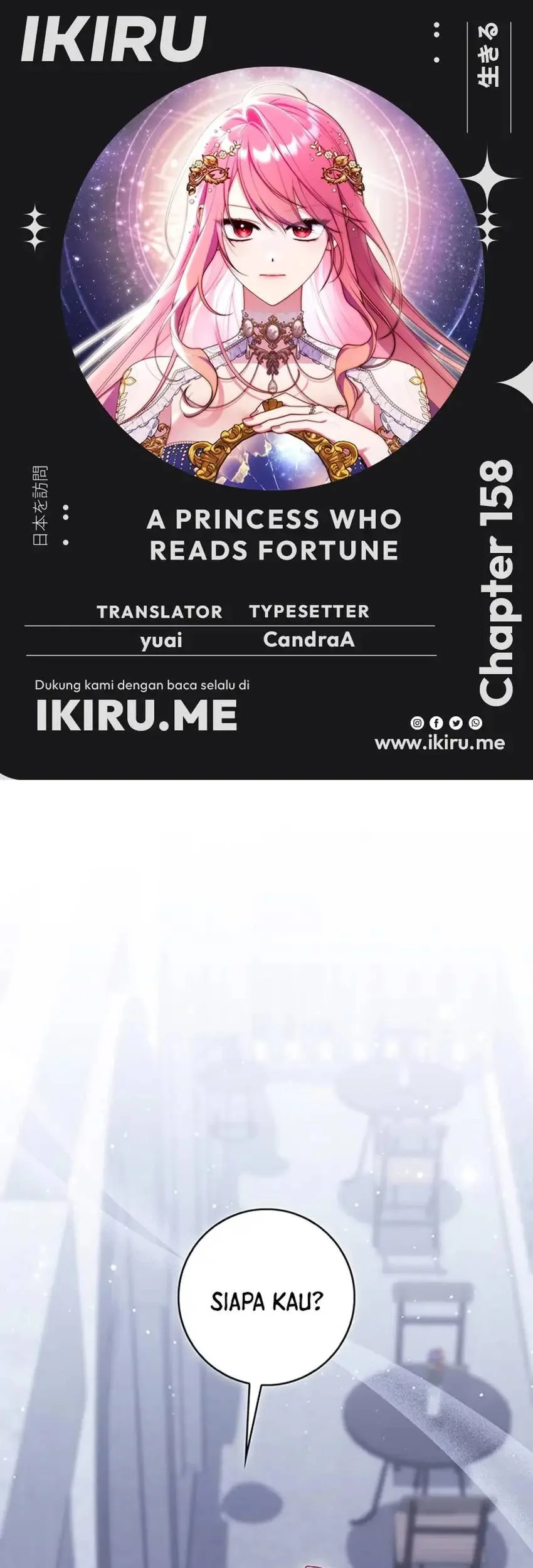 Komik Fortune-Telling Lady Chapter 158 gambar 1