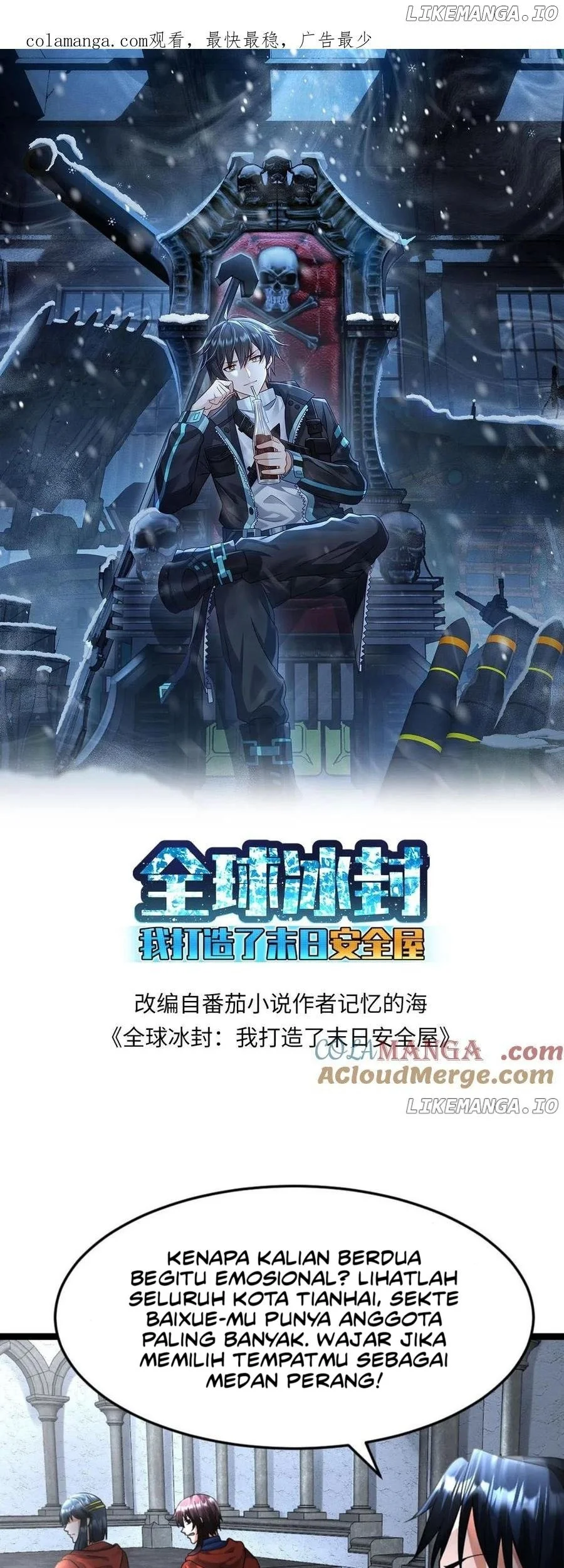 Baca Manhua Freezing The World: I Built A Doomsday Safehouse Chapter 399 Gambar 2