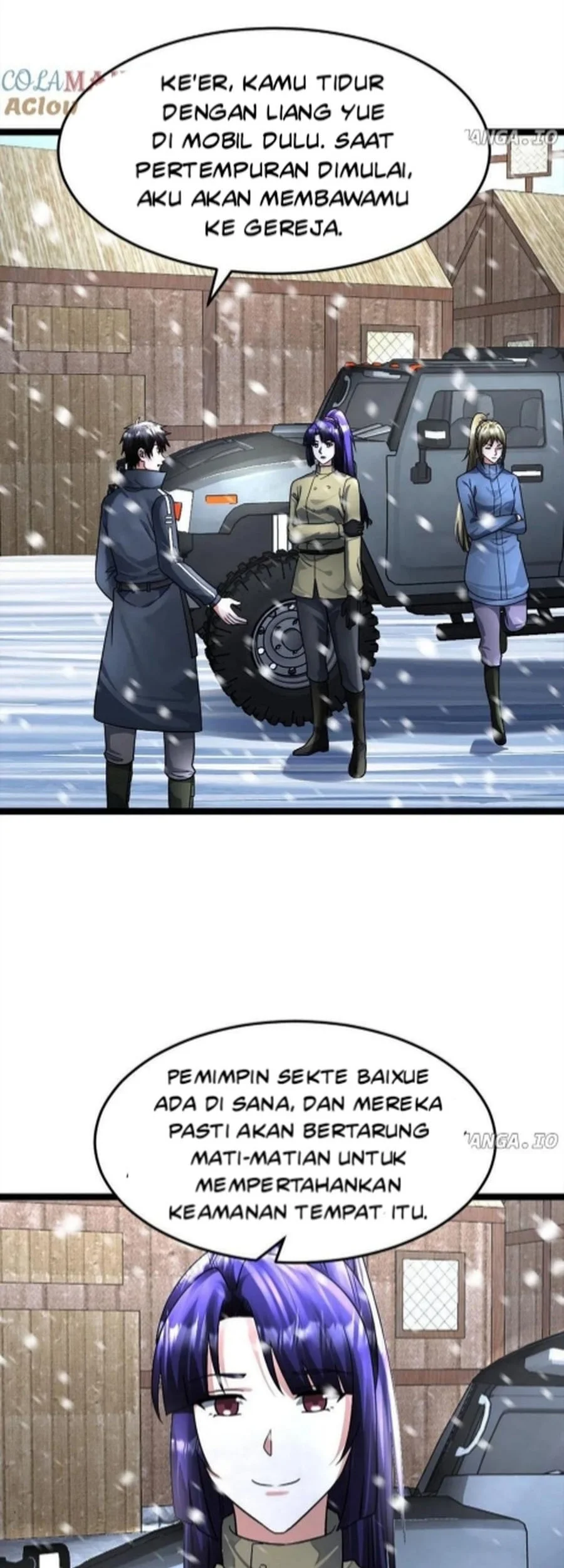 Freezing The World: I Built A Doomsday Safehouse Chapter 401 Gambar 13