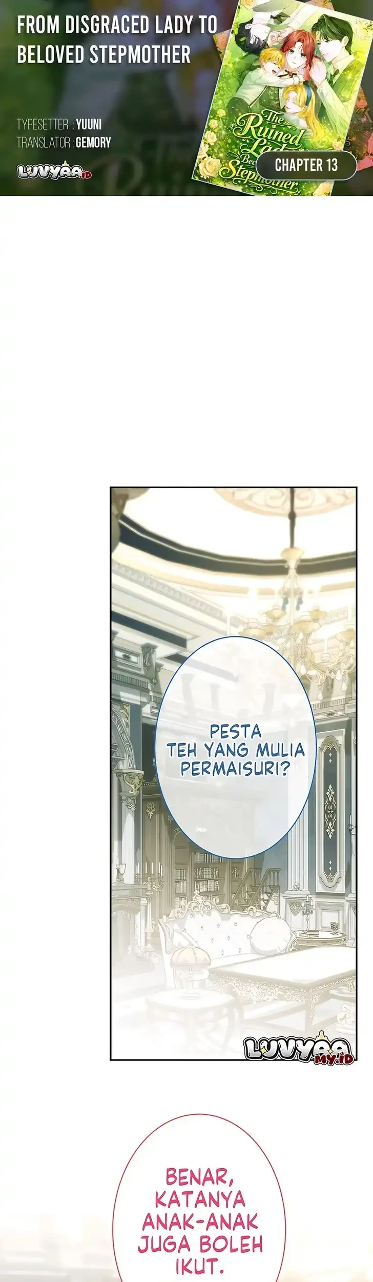 Komik From Disgraced Lady to Beloved Stepmother Chapter 13 gambar 1